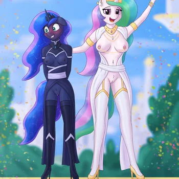 Celestia and Luna